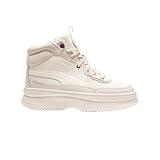 PUMA Womens Mayra Ptx Round Toe Lace Up Casual Boots Ankle Low Heel 1-2