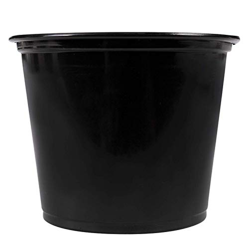 Image of Karat FP-P550-PPB 5.5 oz. PP Portion Cups - Black (Case of 2500)