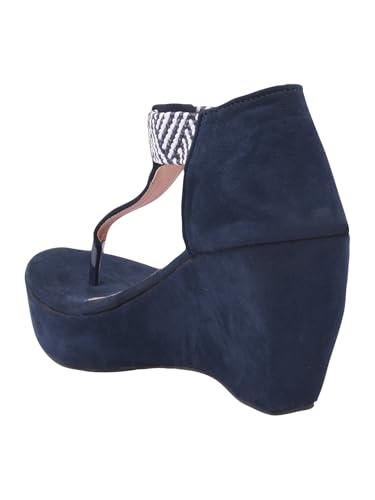 Image of SilverArrow womens Pacifico Fashion Sandals|Wedges Heel Sandals With Pull On Strap|Fusion Wear