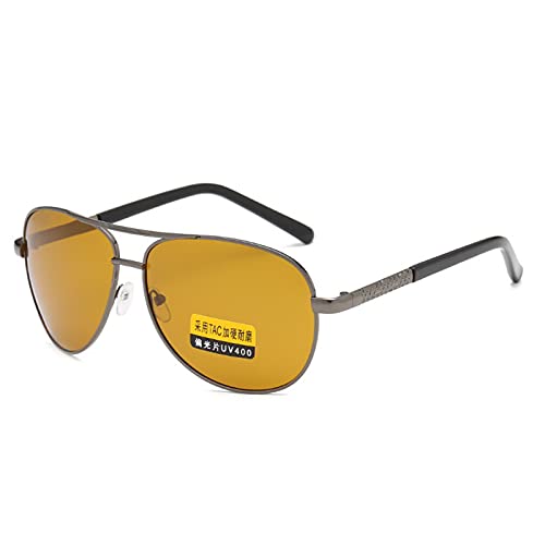 Polarized Sunglasses For Men and Women Metal Frame Driving Sun Glasses 100% UV Blocking4