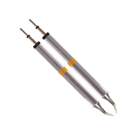 Image of Thermaltronics K70TZ003 Tweezers Cartridge Pair - Micro Fine 0.25mm (0.01in)