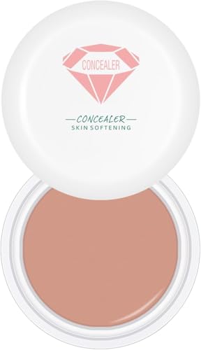 Corrector Mate de Cobertura Total a Prueba de Agua, Hidratante para Manchas, Ojeras, Fiestas y Bodas. Tres Colores para un Acabado Suave y Mate.
