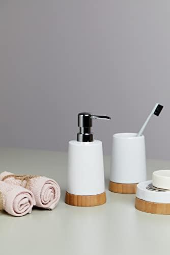 Wenko 17675100 kubek do szczoteczki do zębów, bambus - ceramiczny