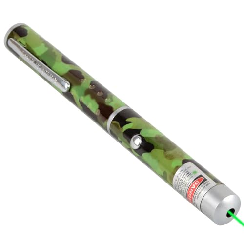 Green Multipurpose Laser Light Disco Pointer Pen Beam with Adjustable ANTENA Cap to Change Project Design