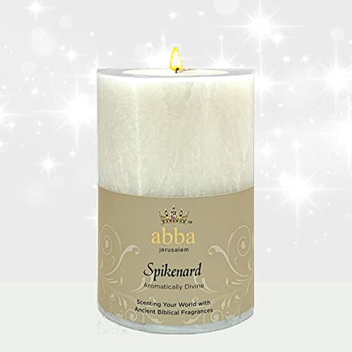 Scented Pillar Candle - Spikenard (4") 1 pk