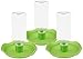Backbayia 3 Pieces Reptile Automatic Water Dispenser Bottle Waterer for Lizard, Turtle, Gecko, Chameleon