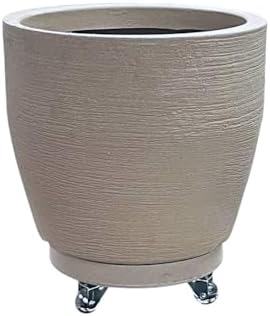 Vaso Cone 50 Litros Rotomoldado 40x50 Com Rodizio Para Decoração ...