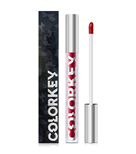 Colorkey Airy Velvet Lip Lacquer Lightweight Matte Liquid Lipstick, Soft Matte Lip Cream, Lip Glaze, Long Lasting No Fading Non-Stick Cup Lip Gloss (R617) #TOP7