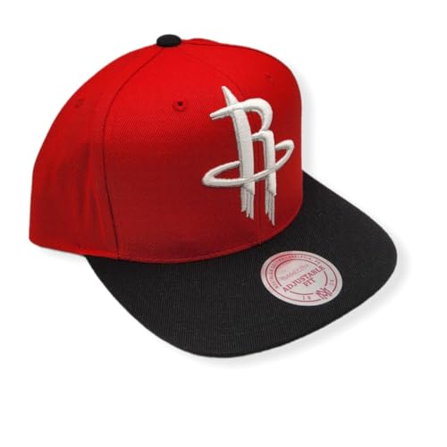 Gorra Snapback Ajustable Mitchell & Ness XL Roja miniatura 3