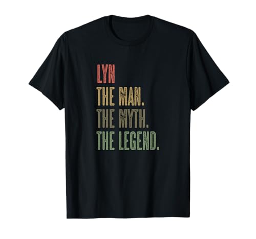 Photo de LYN - The Man the Myth the Legend | Mythe Legend Name - T-Shirt