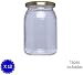 Tarros de Cristal para Miel 380ml 1/2 Kilo tarros para Miel con...
