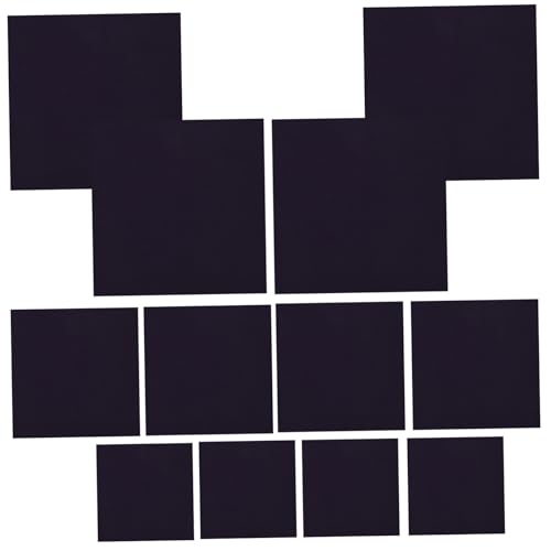 HAPINARY 12-Pack Cross Stitch Fabrics Embroidery Gridding Cloths Soft Cotton Embroidery Fabric Squares for DIY Projects