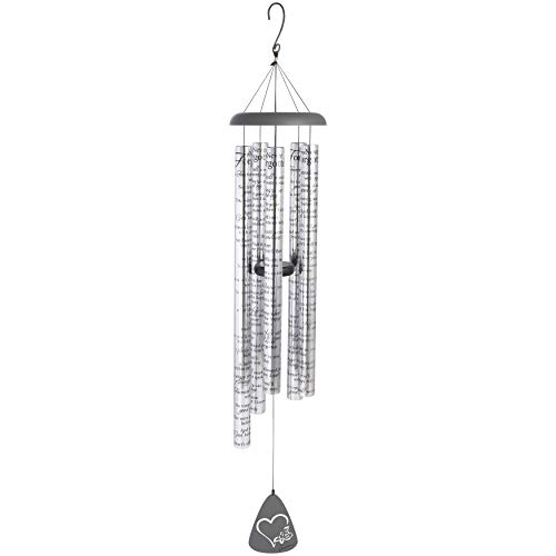 Carson Home Accents Sonnet Wind Chime, 55-Inch Length, Never Forgotten #TOP13