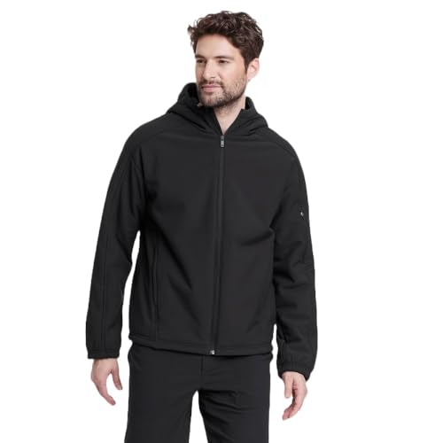 All in Motion Men's High Pile Fleece Lined Jacket - (X-Large, Black)