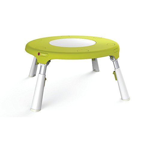 Image of ORIBEL PortaPlay Convertible 3-in-1 Baby Activity Center & Play Table | Patented Bouncy Seat for Stable Foot Support | 5 Months+ | Development Focused Toys | Unisex (Forest Friend)