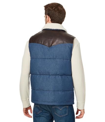 Image of Levi's Men's Levi's Men's Out West Mixed Media Puffer Vest