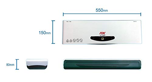 Amazon | FDC A3対応ラミネーター LP-3404 ホワイト 4本ローラー