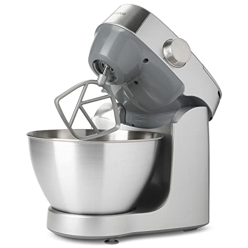 Kenwood Prospero Plus KHC29A0SI Stand Mixer for Baking Compact 43 Litre Bowl 3 Bowl Tools 1000 W Silver