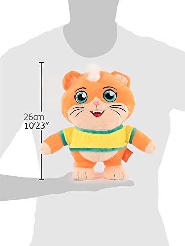 BARRADO Soft Toy of the Characters of 44 Cats - Lampo, Milady, Meatball, Pilou - 26cm, 10'23" - Super Soft Quality (Meatball) - Image 4