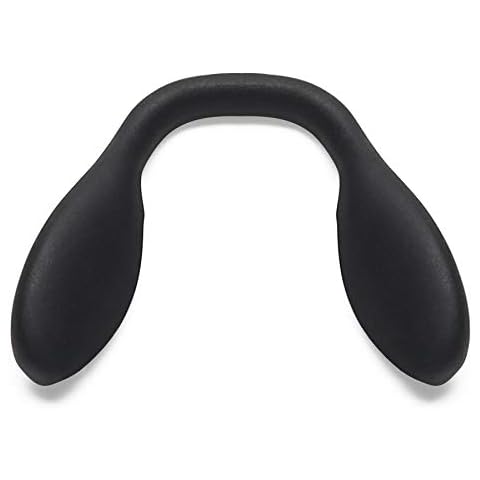 PapaViva Replacement Nose Pad for Oakley Crossrange/Crossrange R/Crossrange XL/Crossrange Shield - Black Cover