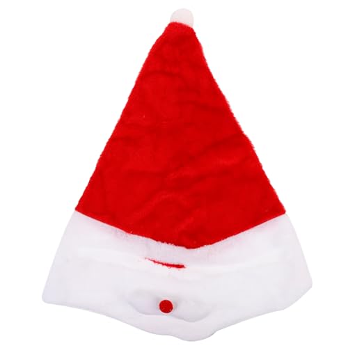 VILLFUL Funda Casco Motocicleta Decorativa Navidad Estilo Gorro Santa Claus Reutilizable para Adultos