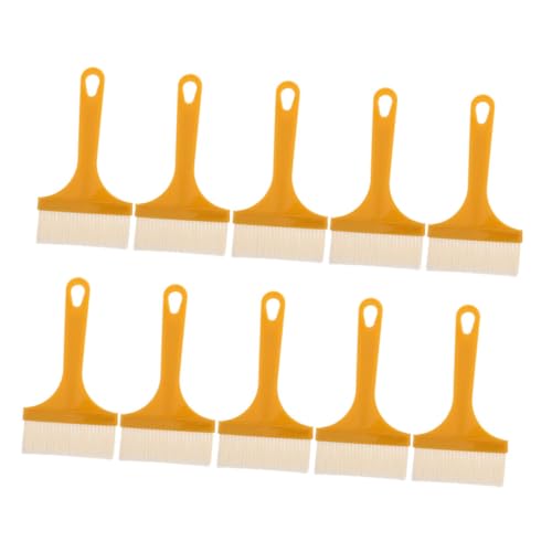 KOMBIUDA Cooking Basting Brush for Kitchen Bbq Baking Oil Butter Sauce Set of 10 Heat Resistant