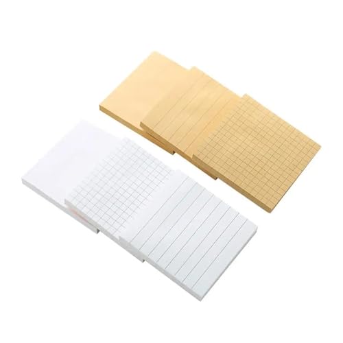 Carnet de notes vierge collant horizontal idéal pour un espace de travail épuré