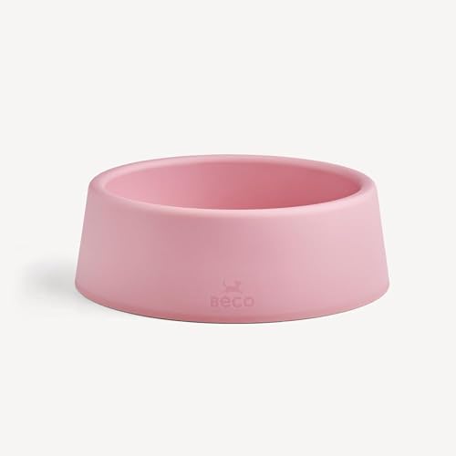 Beco Cuenco para Perros - Cuenco Estable para Alimentos y Agua, plástico Reciclado, Base de Goma…