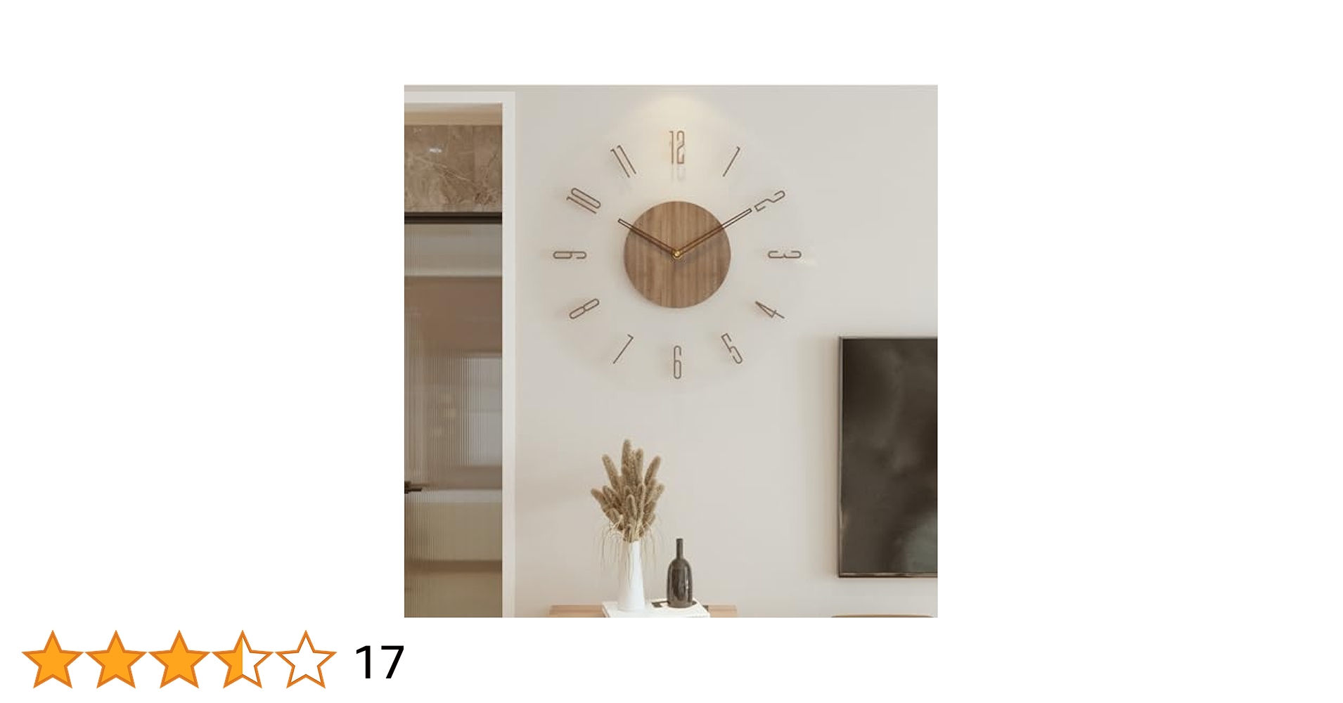 Amazon.co.jp: 壁掛け時計 木製 おしゃれ オシャレ 静音 北欧