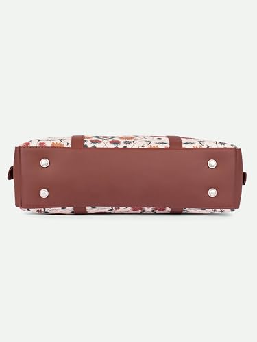 Image of ZOUK Office Bag | Stylish Bags for Office Use | Laptop Bag 15.6 inch | Stylish Tote for Office Use | Purse for Women | Vegan Leather Handbag | Daily & Travel Use