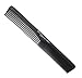 Produktbild Hercules Sägemann HS C3 carbon 3 - Haarkamm - Profi Carbon Kamm für Haare + Bart - bruchfest - 7 '' - ca. 18 cm - Carbonkamm antistatisch - feine + grobe Zahnung - Styling für Männer und Frauen (3a)