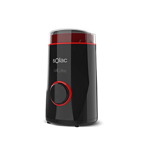 Molinillo De Café SOLAC MC6253 All4Coffee Negro - Imagen 5