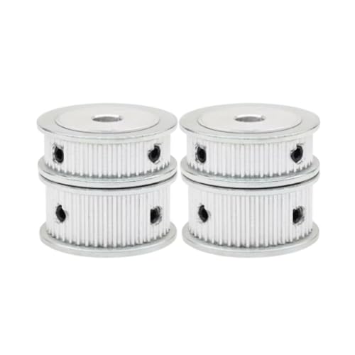 Polea de distribución GT2 de 55 dientes con chavetero de 3mm para correas de 10mm 3