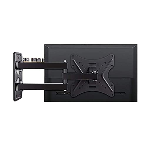 Support mural TV rotatif télescopique orientable pour incliner toutes tailles de TV