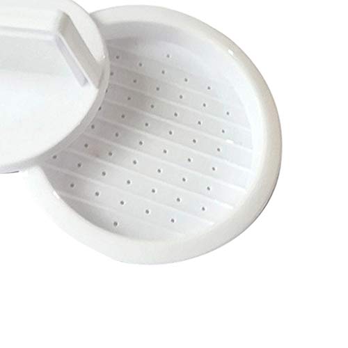 Homozy prensa de hambúrguer de plástico antiaderente e hambúrguer para churrasco ao ar livre