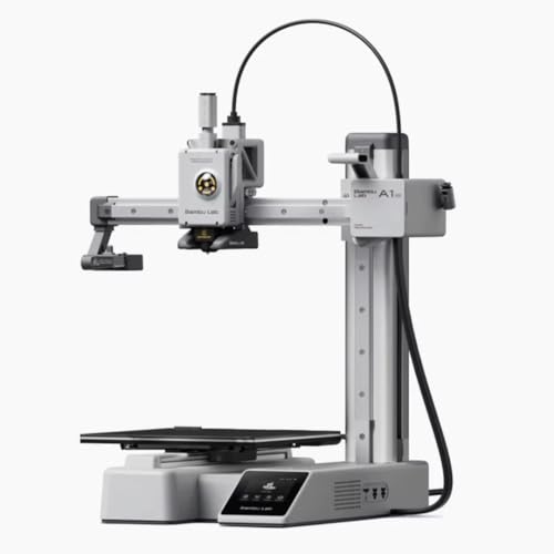 Image of WOL3D Bambu Lab A1 Mini 3D Printer, Without AMS, Full-auto Calibration, Full-Metal Linear Rails and Bearings.