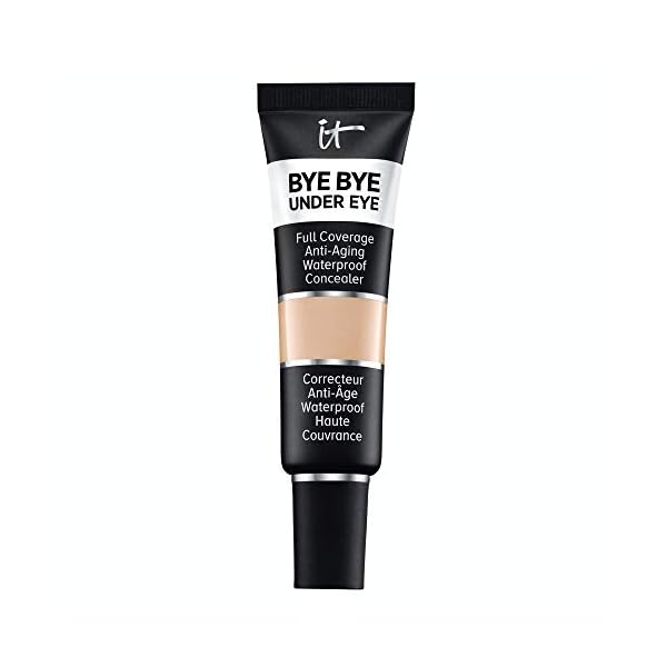IT-Cosmetics-Bye-Bye-Under-Eye-200-Medium-N-Full-Coverage-Anti-Aging-Waterproof-Concealer-Improves-the-Appearance-of-Dark-Circles-Wrinkles-Imperfections-04-fl-oz IT Cosmetics Bye Bye Under Eye Full Coverage Concealer - for Dark Circles, Fine Lines, Redness & Discoloration - Waterproof - Natural Finish â 0.4 fl oz