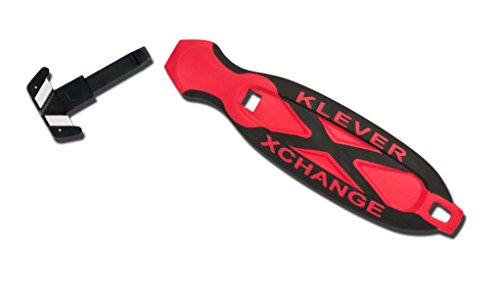 Safety Cutter, 6-1/2 in., Black/Red