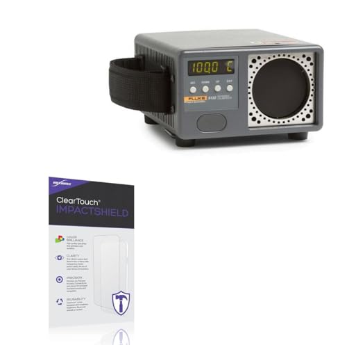 BoxWave Screen Protector Compatible with Fluke 9132 - ClearTouch ImpactShield (2-Pack), Impenetrable Screen Protector Flexible Film