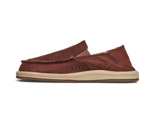 Image of Sanuk Donny Mens Loafers - Slip On Shoes with Memory Foam Footbed