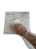 KingSeal Poly Elbow Length Disposable Gloves, 17