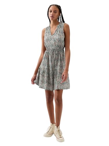 Image of Gap Women's Sleeveless Split Neck Dress
