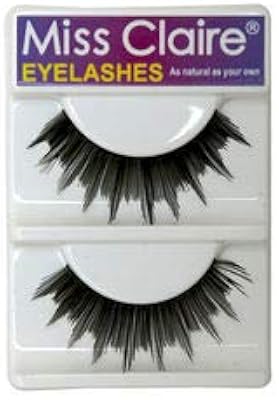 Miss Claire Eyelashes L113, Black, 1 Count, Black,