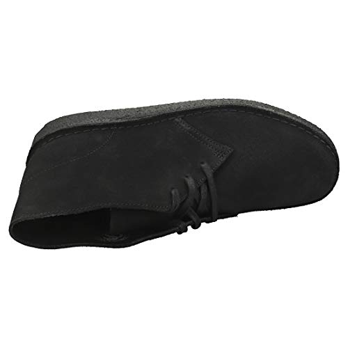 Clarks Desert Coal Suede Stivali Neri da Uomo-UK 8...