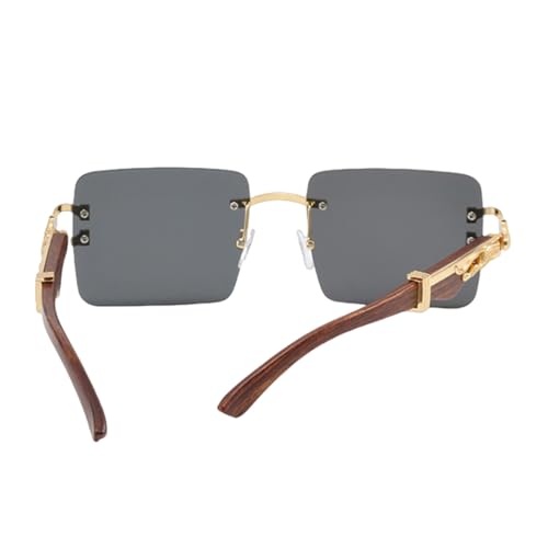 Lunettes de soleil de luxe pour femmes verres dégradés rétro