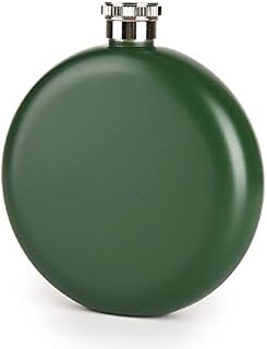 TBWHL Liquor Flask for Women, Stainless Steel Hip Flask, Mini Round flasks
