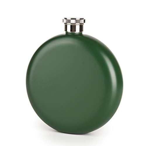 TBWHL Liquor Flask for Women, Stainless Steel Hip Flask, Mini Round flasks