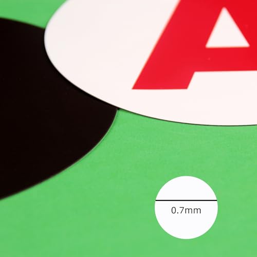 Norhogo 2 PCS Disque magnétique A, Diamètre 15 cm Disque voiture, A attacher au véhicule, Disque magnétique Jeune conducteur Auto