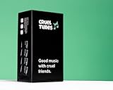 Cruel Tunes- The Hilarious Adult Party Game for Music Lovers| Fun Game for Pregames, Game Nights, and Drinking Games|
