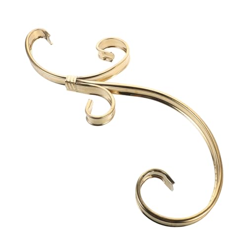 DIYEAH Ringhiera per balconi in metallo, decorazione floreale, accessori per recinzioni di sicurezza per finestre esterne, barriera in acciaio inossidabile, parti ornamentali fai da te, recinzione per